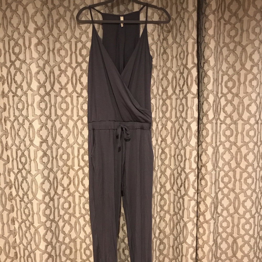Gray romper NWOT